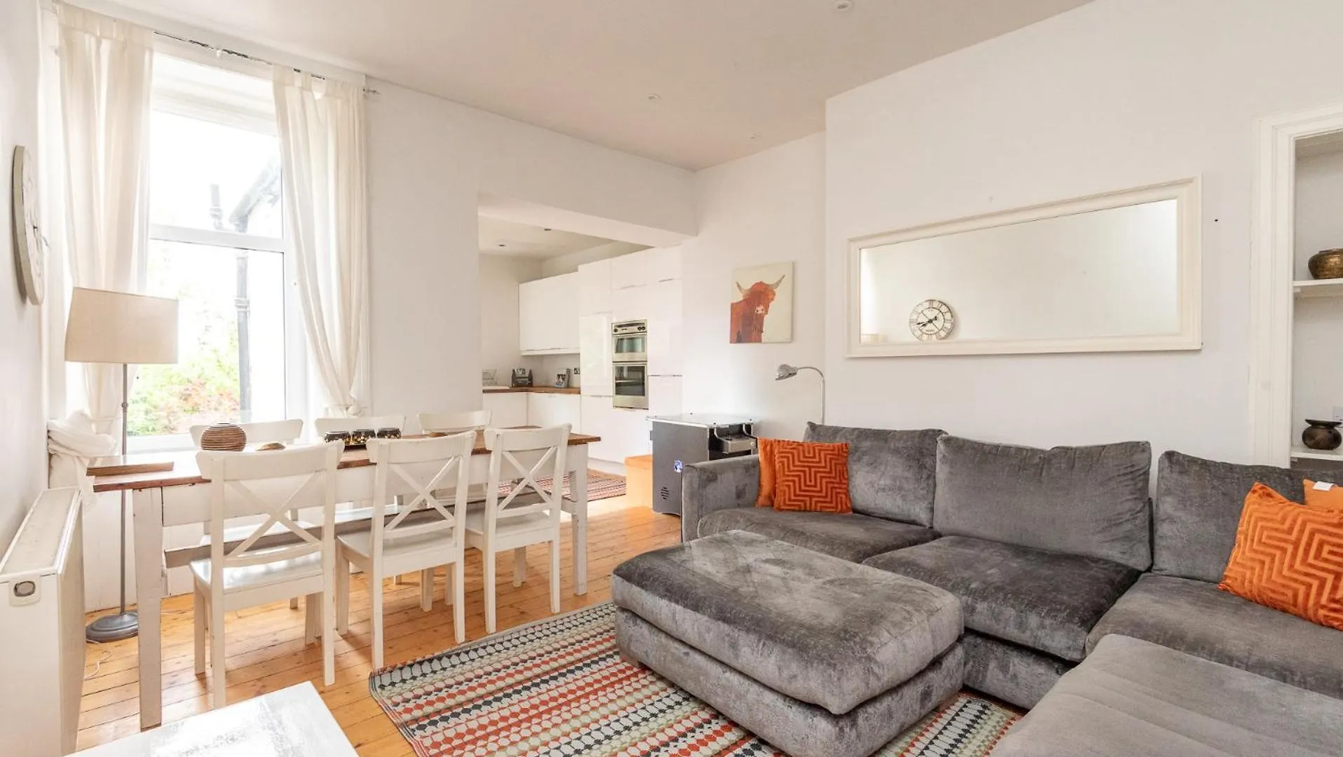 Willa Beautiful Victorian Townhouse With Private Garden, Close To The Beach Edynburg Dom wakacyjny